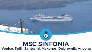 Crociera su MSC Sinfonia Isole Greche e Croazia Agosto [upl. by Zysk]