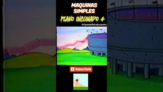 MAQUINAS SIMPLES PLANO INCLINADO 4 physics fisica mecanica mechanic viralvideo viralshorts [upl. by Wei287]