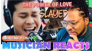 MUSICIAN REACTS TO MARCELITO POMOY quotTHE POWER OF LOVEquot Wish 1075 [upl. by Ycak985]