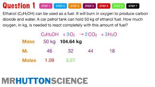 Reacting Masses AQA GCSE Chemistry [upl. by Zurc]