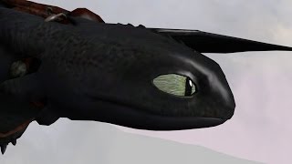 SFM Dragons Toothless Takes To The Skies [upl. by Tedie]