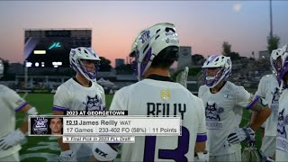 Waterdogs vs Redwoods  Faceoff Highlights  PLL Lacrosse  James Reilly 1st Career PLL Start 6923 [upl. by Ecnarolf]