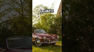 Volkswagen Karmann Ghia Die Ikone der 60er in 50 Sekunden VolkswagenKlassiker VWKarmann [upl. by Medardas]