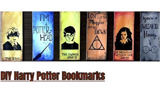 DIY Bookmarks  Harry Potter  Part1 [upl. by Latricia703]