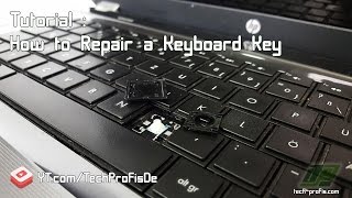 How to Fix Replace Keyboard Keys Tutorial Installation HP Pavilion Sleekbook 15 [upl. by Nanda]