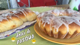 DOLCI DI PASQUA CUCULI BRIOCHE CALABRESI EASTER SWEET [upl. by Lukin]