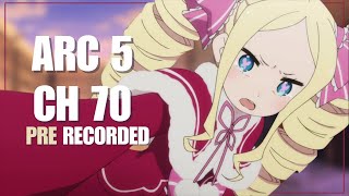 ReZero Arc 5  Chapter 70 Season 3 [upl. by Akiemehs]