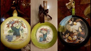 How to decorate old pans Decoupage old pans Kitchen decor [upl. by Leona488]