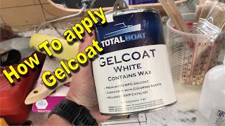 How to Apply Gelcoat Part one [upl. by Sessylu56]