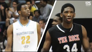 Joel Embiid Vs Andrew Wiggins High School Game Highlights [upl. by Aubin]