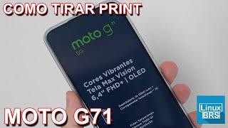 MOTOROLA MOTO G71 5G  COMO TIRAR PRINT OU CAPTURAR TELA  RÁPIDO E FÁCIL [upl. by Jacquetta]