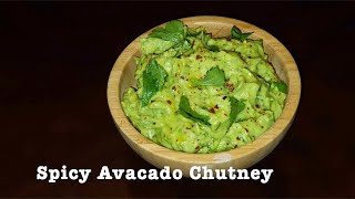 Avocado Chutney  South Indian Style  Healthy Choice  Kids Favorite  Lets Cook ForUs [upl. by Thielen]