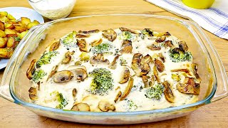 Ich habe Brokkoli noch nie so lecker gegessen Rezept für Brokkoli Auflauf mit Champignons [upl. by Porter]