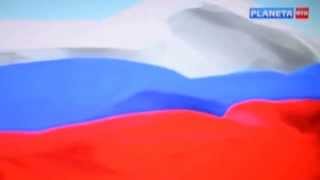 Anthem of Russia  RTR Planeta  14052014 [upl. by Aimahs]