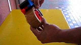 How to use a Tape Dispenser without handle [upl. by Stiruc795]