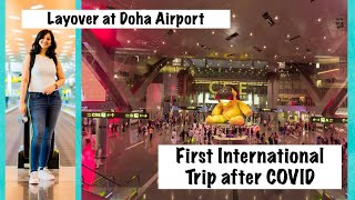 Qatar Airways long 7 Hours layover at Hamad International Airport  Doha Qatar [upl. by Trillbee734]