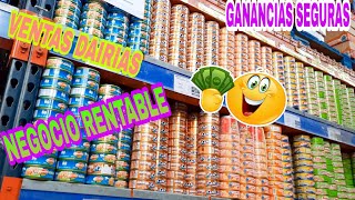 EL NEGOCIO RENTABLE DE LOS ABARROTES SIN PONER TIENDITA IDEAS [upl. by Femmine206]