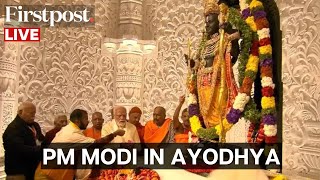 LIVE PM Modi Leads Consecration of Grand Ram Temple in Ayodhya  Ram Mandir Ayodhya LIVE Updates [upl. by Douglas]