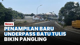 Bikin Pangling Proyek Underpass Batu Tulis Bogor Hampir Rampung Akses Jalan Sudah Dibuka [upl. by Batha352]