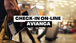 Checkin OnLine Avianca  Voo Para Cancún [upl. by Garvy]