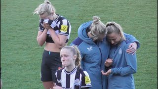 Heartbreak as tears flow  Fulltime footage as Newcastle lose in the cup final to Hashtag [upl. by Aecila]