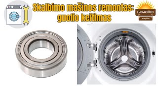 Skalbimo mašinos remontas guolio keitimas [upl. by Peddada837]