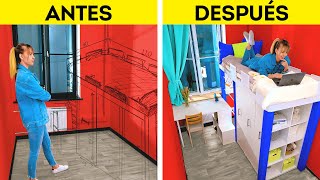 8 IDEAS PARA REMODELAR EL CUARTO con poco presupuesto que querrás reproducir en tu casa [upl. by Omari]