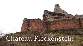 Elsaß  Chateau  Besuch der wunderschönen Burgruine Fleckenstein im Elsaß France [upl. by Attenad276]