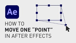 How to select an anchor point After Effects [upl. by Obed]