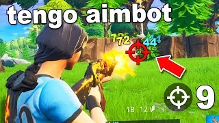 ME CAMBIO LA MIRA EN FORTNITE CON ESTE TRUCO SECRETO  parece aimbot  Roier [upl. by Noremmac357]