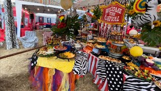 Ole Miss Zebra Tent Tailgate before Alabama Game [upl. by Valora]