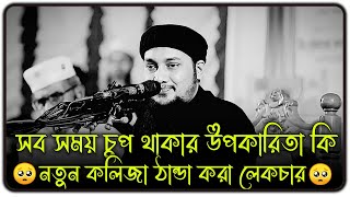 সবসময় চুপচাপ থাকার উপকারিতা কী 😱 ।। আবু ত্বহা মুহাম্মদ আদনান ।। abu taha muhammad adnan new waz [upl. by Heddi]