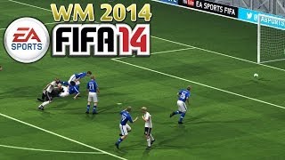 Deutschland gegen Brasilien ► FIFA Weltmeisterschaft 2014 ★ FIFA 14 Lets Play [upl. by Anoynek659]