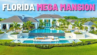 Inside This Absolutely HUGE Florida MEGA Mansion [upl. by Bremen565]