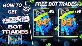 How To Get UNLIMITED BOT TRADES In MadFUT 23  FREE [upl. by Borroff663]