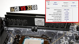 How much RAM do you need in 2023 8 GB vs 16GB vs 32 GB vs 64GB  Test in 10 Games  1440p [upl. by Aseek]