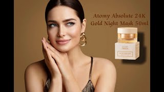 Atomy Absolute 24K Gold Night Mask 50ml  youtubevideo doctorstrange life skincare world [upl. by Thayne]