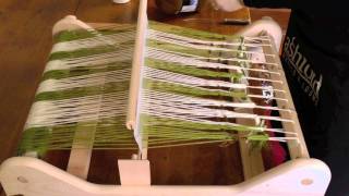 Simple warping for a Rigid Heddle loom [upl. by Juliano]