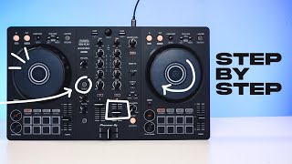 Getting Started With The DDJ FLX4  Beginner DJ Tutorial [upl. by Dzoba]