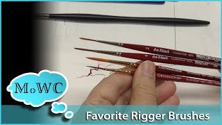 My Favorite Rigger ScriptLiner Brushes Plus New Ones Im Trying [upl. by Reniti]