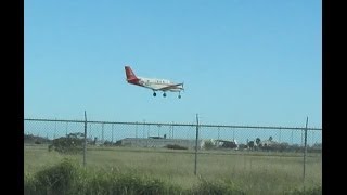 Plane Landing At Cabaniss Field NOLF [upl. by Yraht]