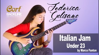 Italian Jam Under 23 by Marco Fanton  Federica Golisano Cort X700 Duality 16 Years OLD [upl. by Naot]