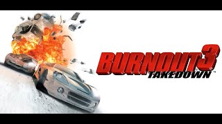 Burnout 3 Takedown  PCSX2 Emulator  OBS Recorded [upl. by Leinod]