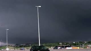 MILE WIDE Tornado Hits Omaha  April 26 2024 Tornado Outbreak  Elkhorn Nebraska [upl. by Edgell]