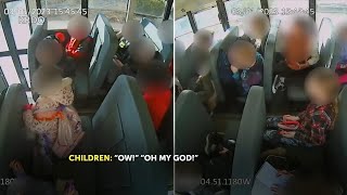 Caught on Camera Colorado bus driver intentionally slams on brakes now faces child abuse charges [upl. by Gitlow]