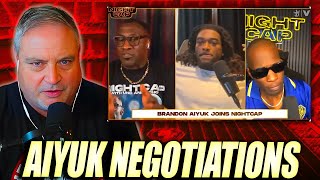 What Brandon Aiyuk Says About Contract Negotiations With 49ers  Krueger amp Chase Senior [upl. by Aro958]