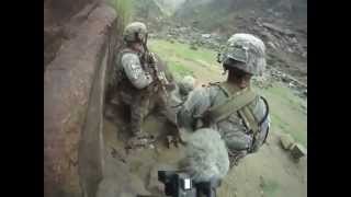 COMBAT FOOTAGE Soldiers Ambushed In Kunar Provence [upl. by Yorgerg]