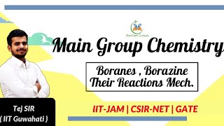 Main Group Chemistry  p Block  Boranes  Boazine amp Their Reactions  IIT JAM  CSIR NET  GATE [upl. by Gena]