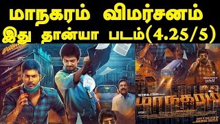 Maanagaram Movie Review By Trendswood [upl. by Camella]