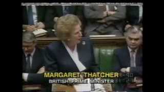 The Iron Lady Vs The Welsh Windbag on Economic Policy [upl. by Toombs311]